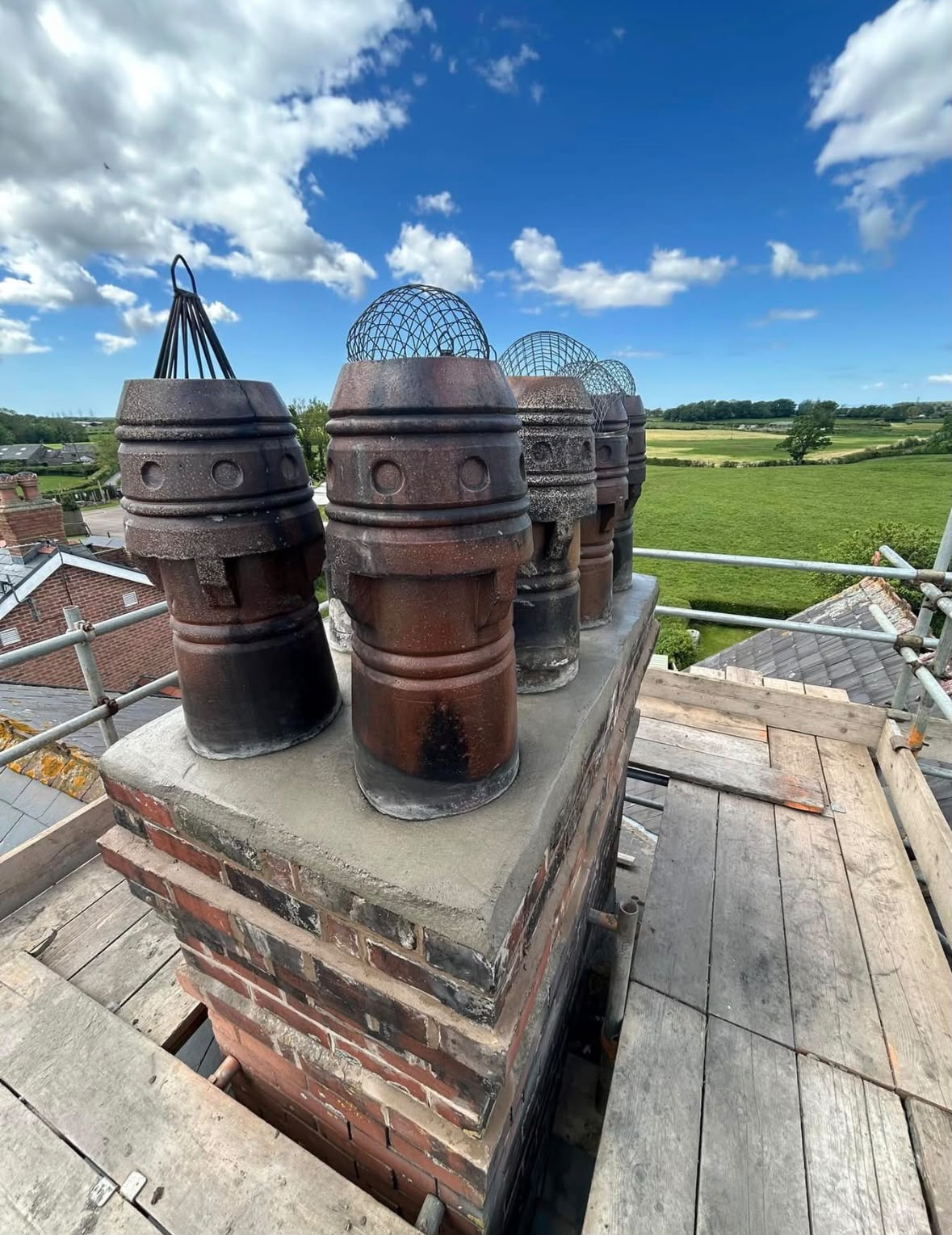 Chimney Repair in Richmond after completion