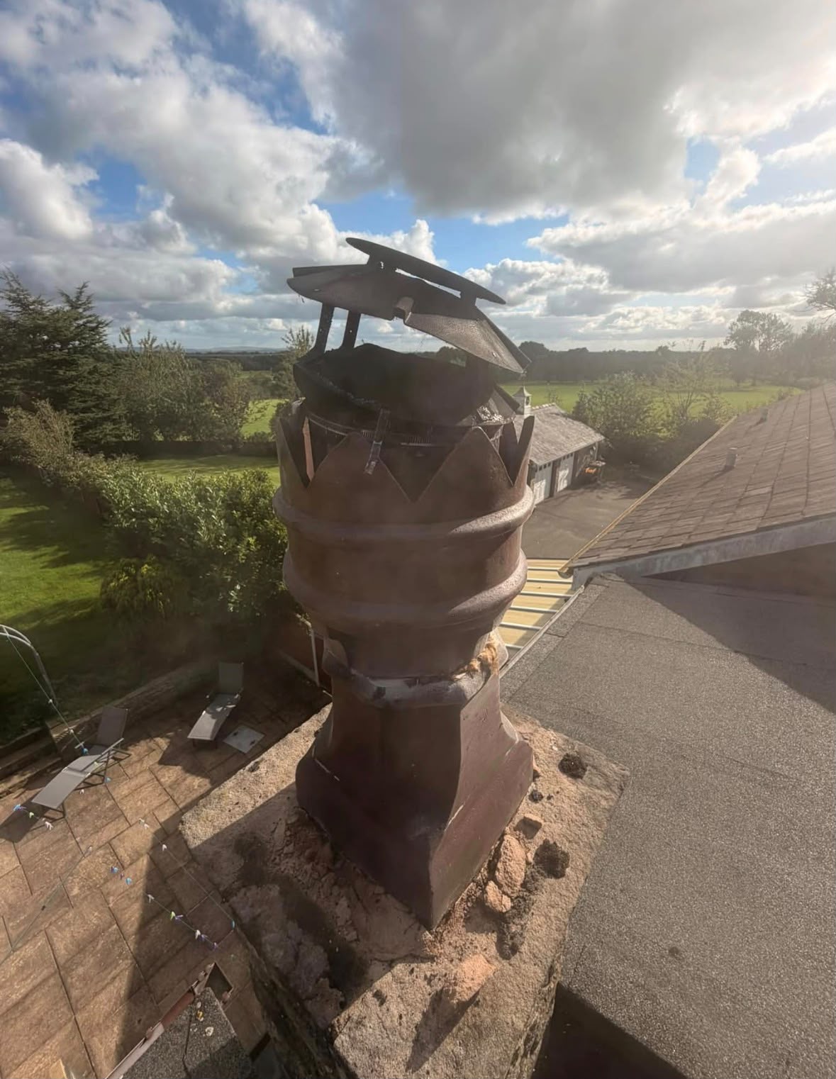 Chimney Repair in Uxbridge after completion