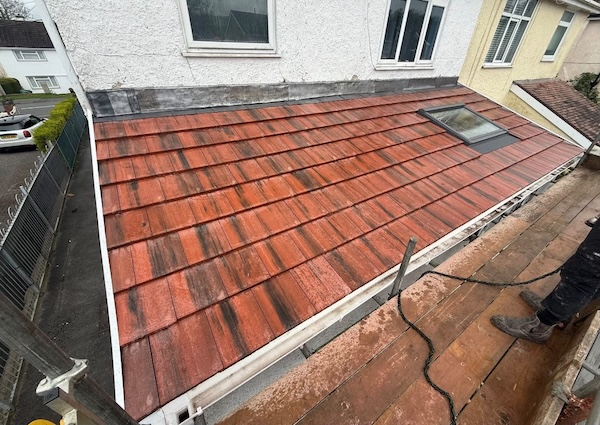 Roof Replacement in West London after completion
