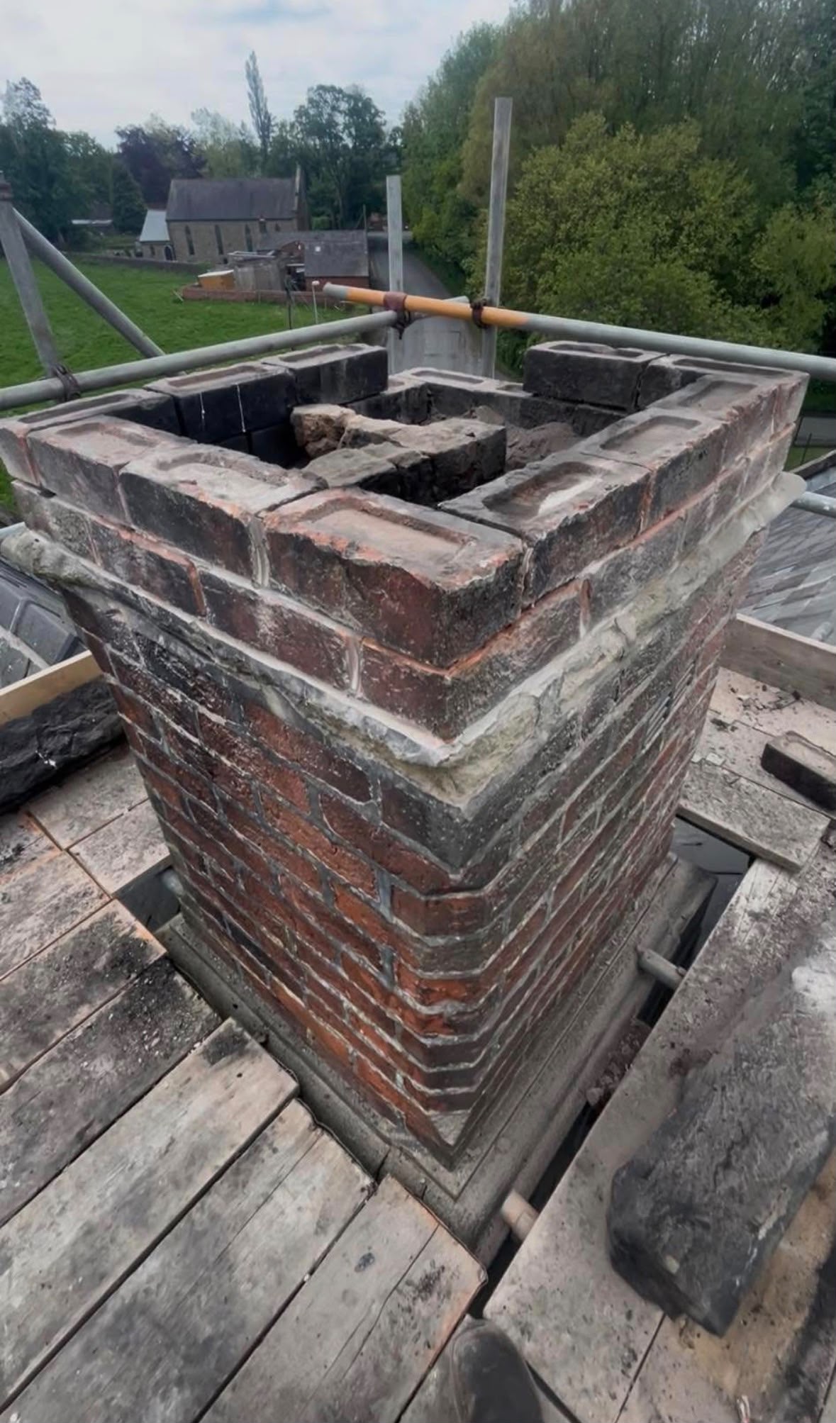 Chimney Repair in Twickenham before work began