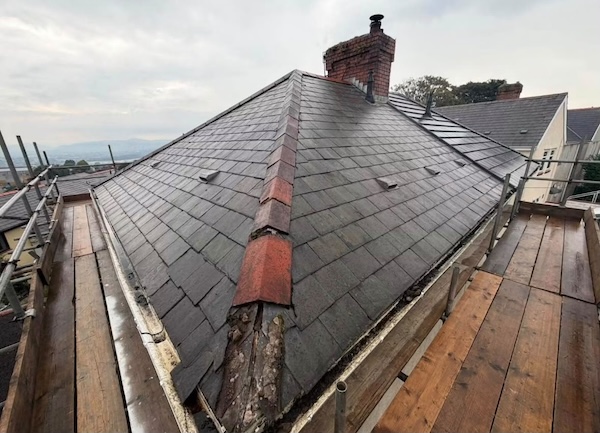 Complete Re-Roofing Project before work began
