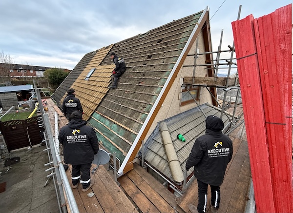 New Roof in Richmond before work began
